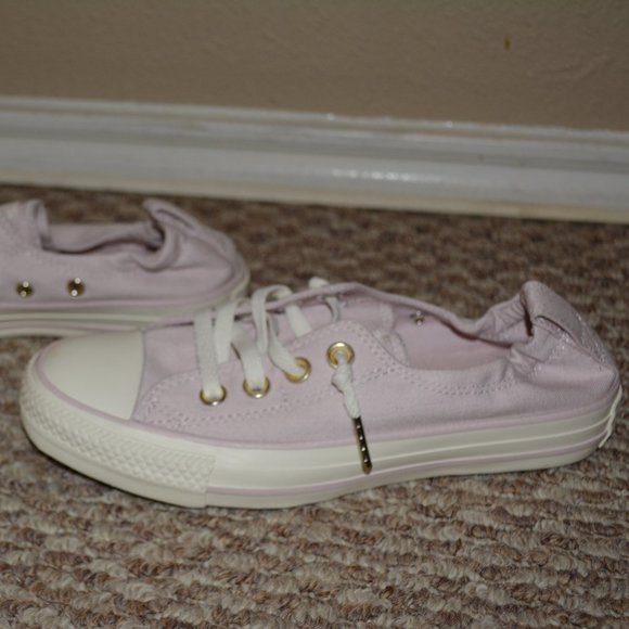 Converse Girls Pink Sneakers - Picture 2 of 4